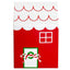 Cutie cani 3D casa inzapezita B7174062 - Green Print