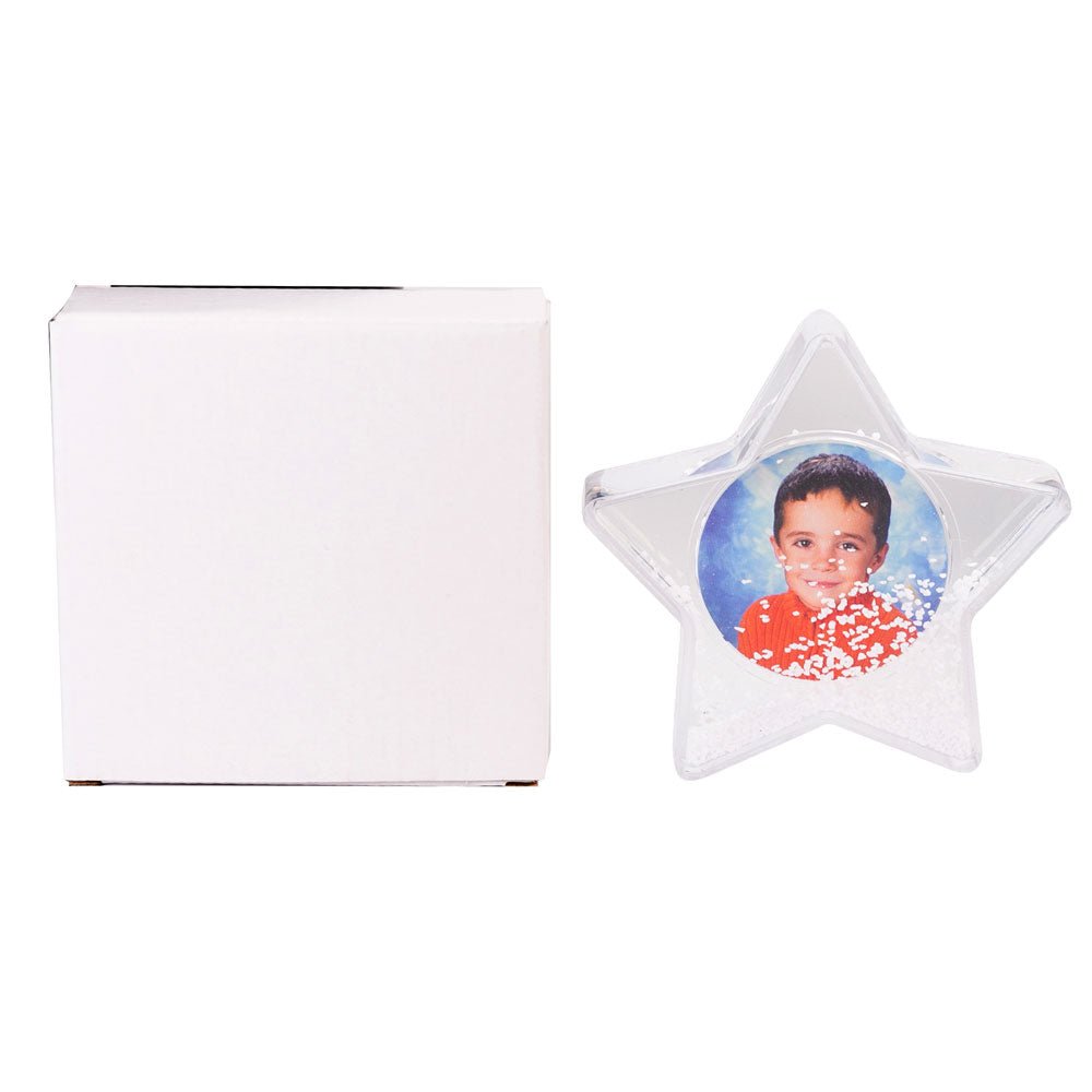 Glob insertie foto stea GL301 - Green Print