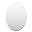 Ornament ceramica sublimabil oval GC670 - Green Print
