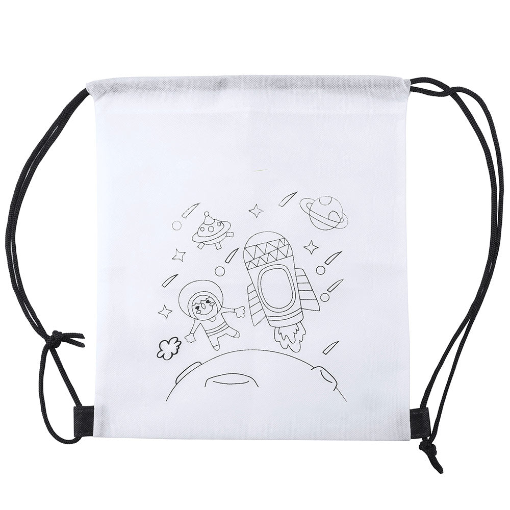 Rucsac de colorat pentru copii BO7530S201 - Green Print