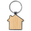 Breloc gravabil casa lemn+metal KO1148S129 - Green Print