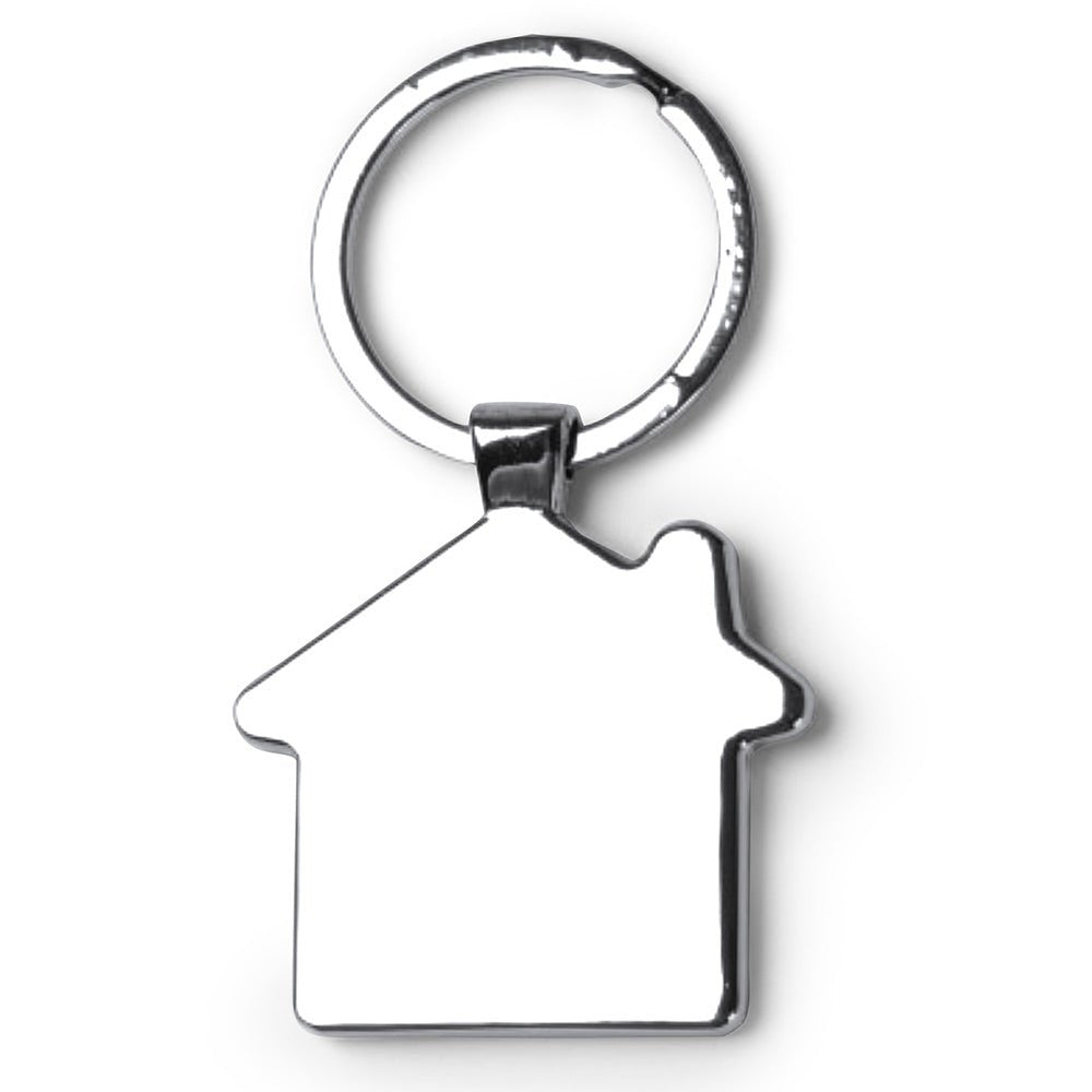 Breloc gravabil casa lemn+metal KO1148S129 - Green Print