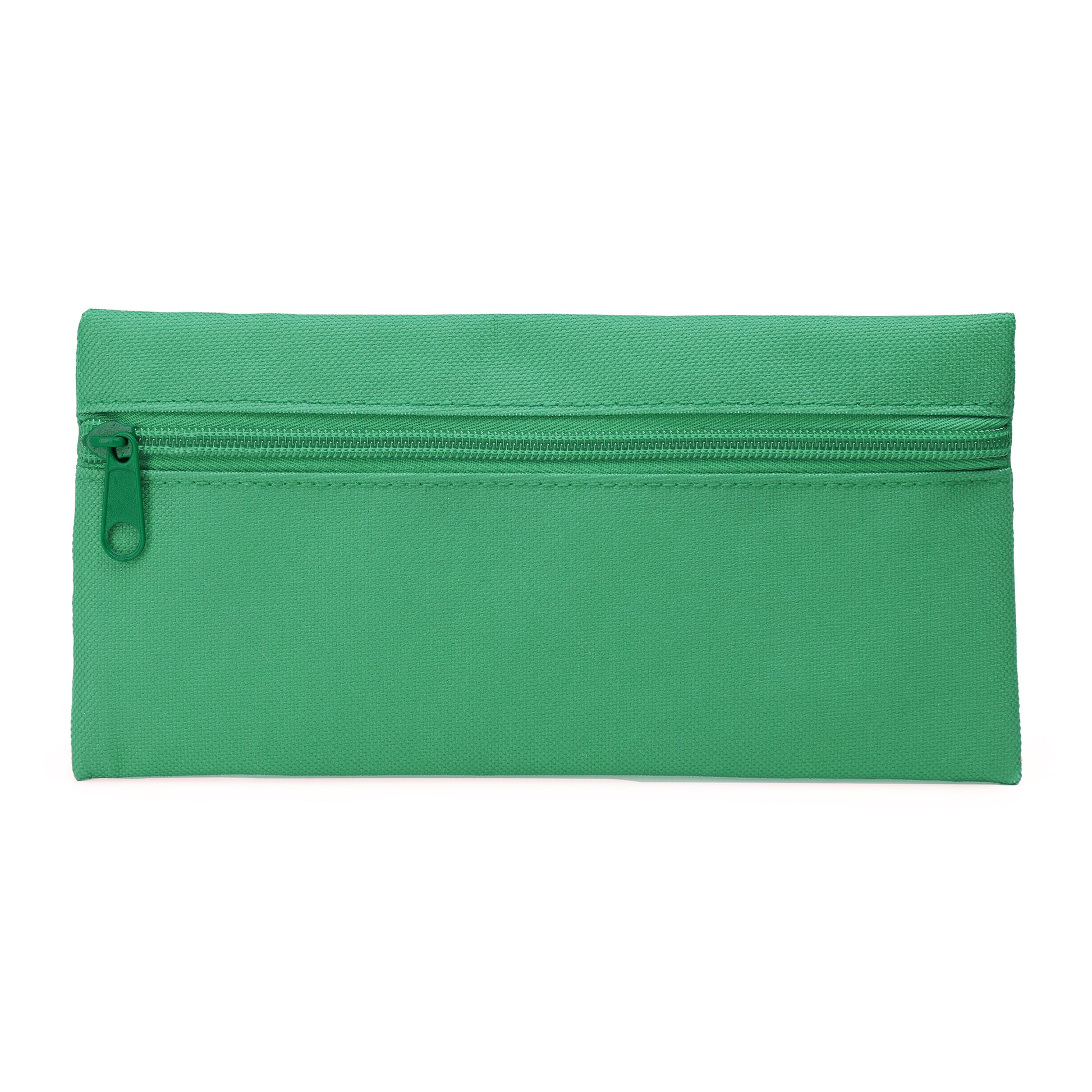 Geanta penar textil cu fermoar BO7559S1226 - Green Print