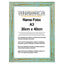 Rama foto Leon albastru deschis A3 FP08615A3 - Green Print