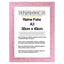 Rama foto Leon roz A3 FP08613A3 - Green Print
