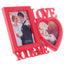 Rama foto colaj rosie LOVE YOU&ME 2 poze HS149720 - Green Print