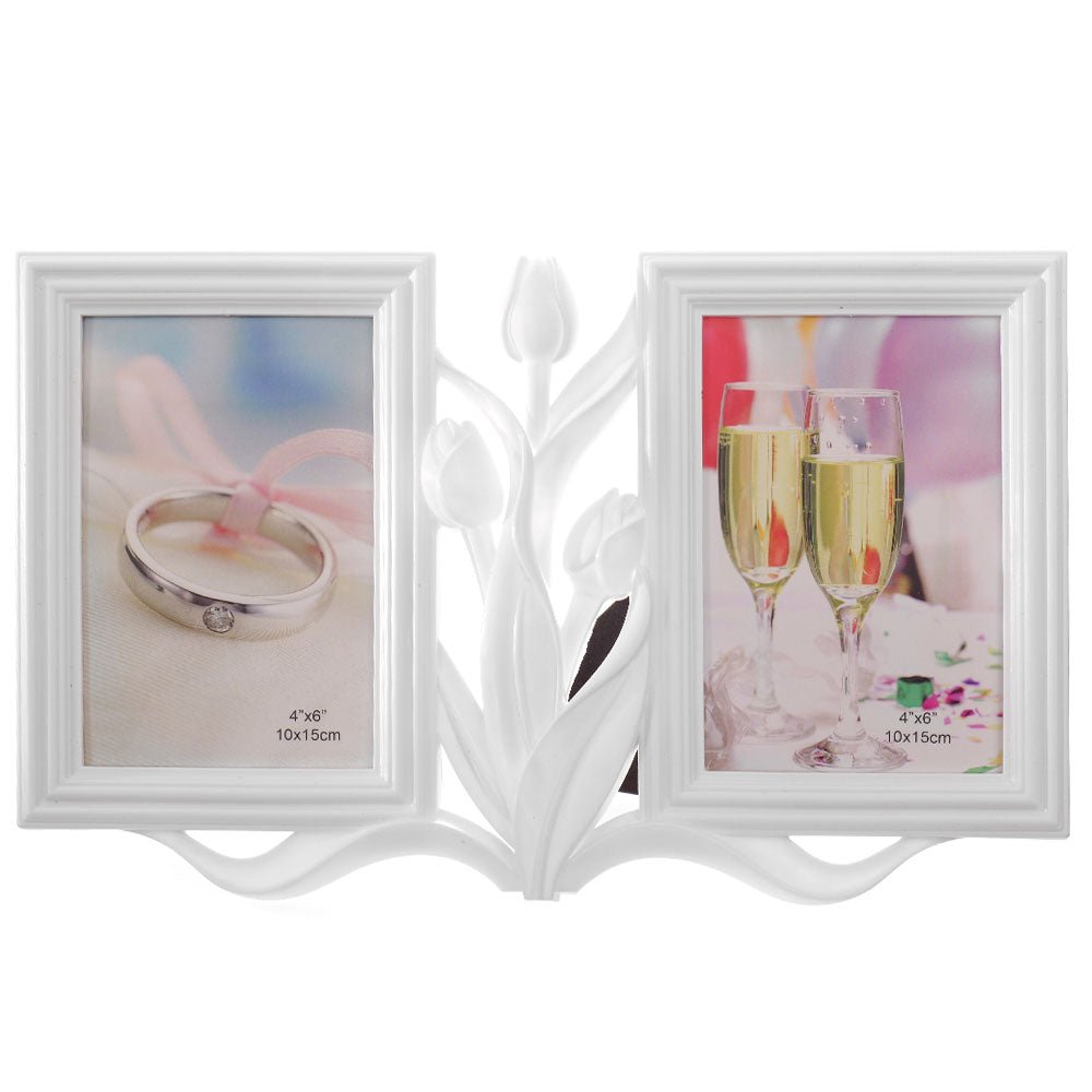 Rama foto colaj LALELE 2 poze HS538750 - Green Print