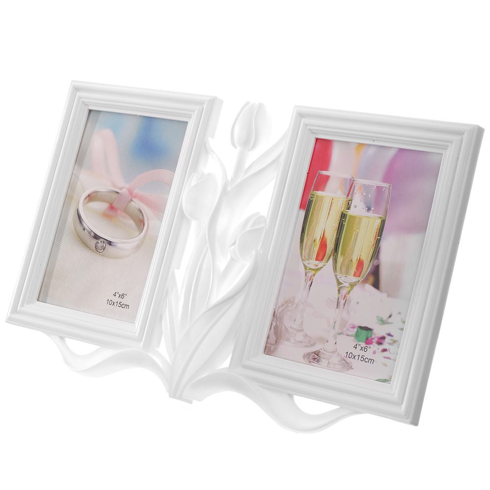 Rama foto colaj LALELE 2 poze HS538750 - Green Print
