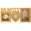 Rama foto colaj Family auriu 3 poze HS807827 - Green Print