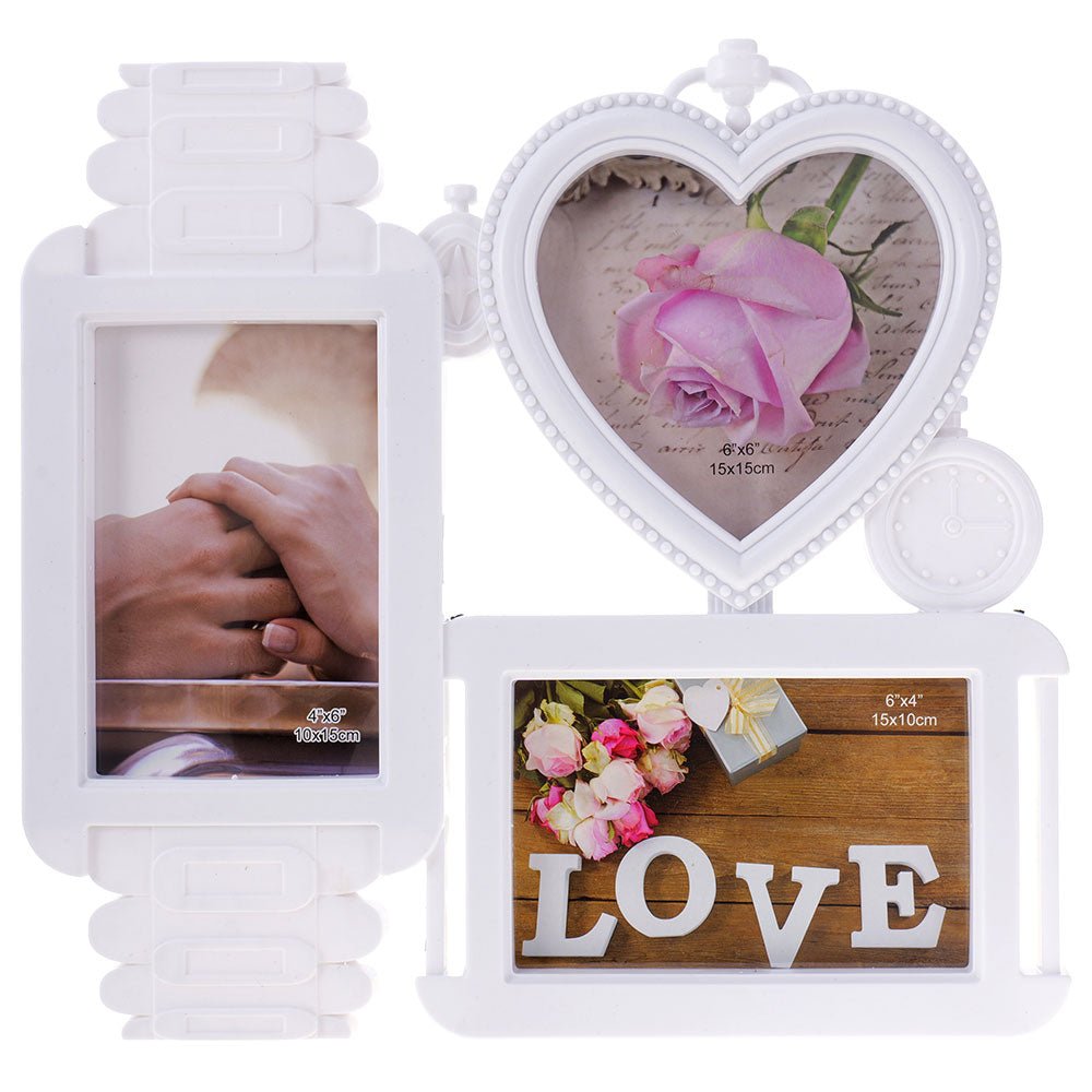 Rama foto colaj 3 poze HS320785 - Green Print