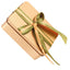 Cutie metalica aurie dreptunghiulara cu funda 12x9x4 BM654266 - Green Print