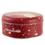 Cutie metalica rotunda rosie cu model ren de Craciun XM724789 - Green Print