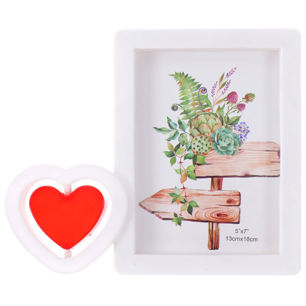 Rama foto inima rosie 13x18 HS000738 - Green Print