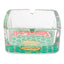 Scrumiera sticla sublimabila PATRATA AS257835 - Green Print