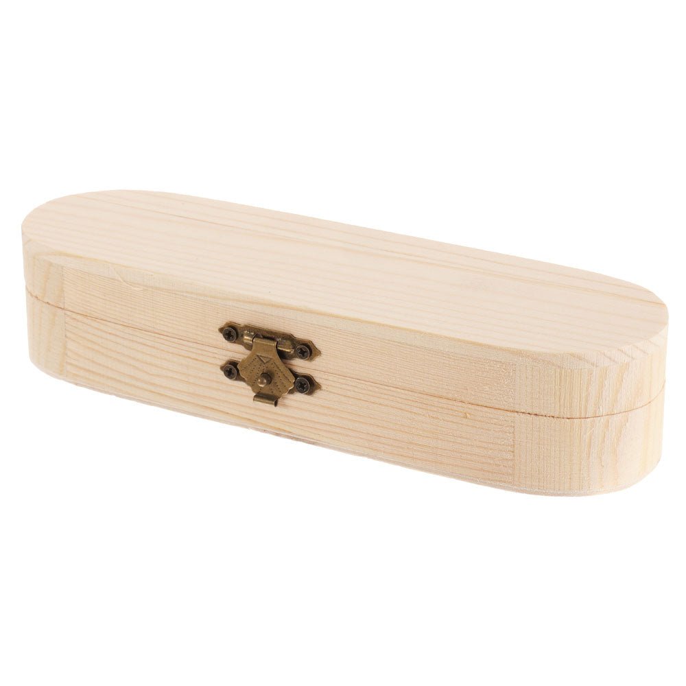 Cutie de lemn rotunjita PEN 18x6x4 WD174931 - Green Print