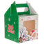 Cutie cani 3D Craciun verde+alb B7164017 - Green Print