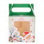 Cutie cani 3D Craciun verde+alb B7164017 - Green Print