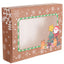 Cutie dreptunghiulara de cadou CRACIUN1 B846114 - Green Print