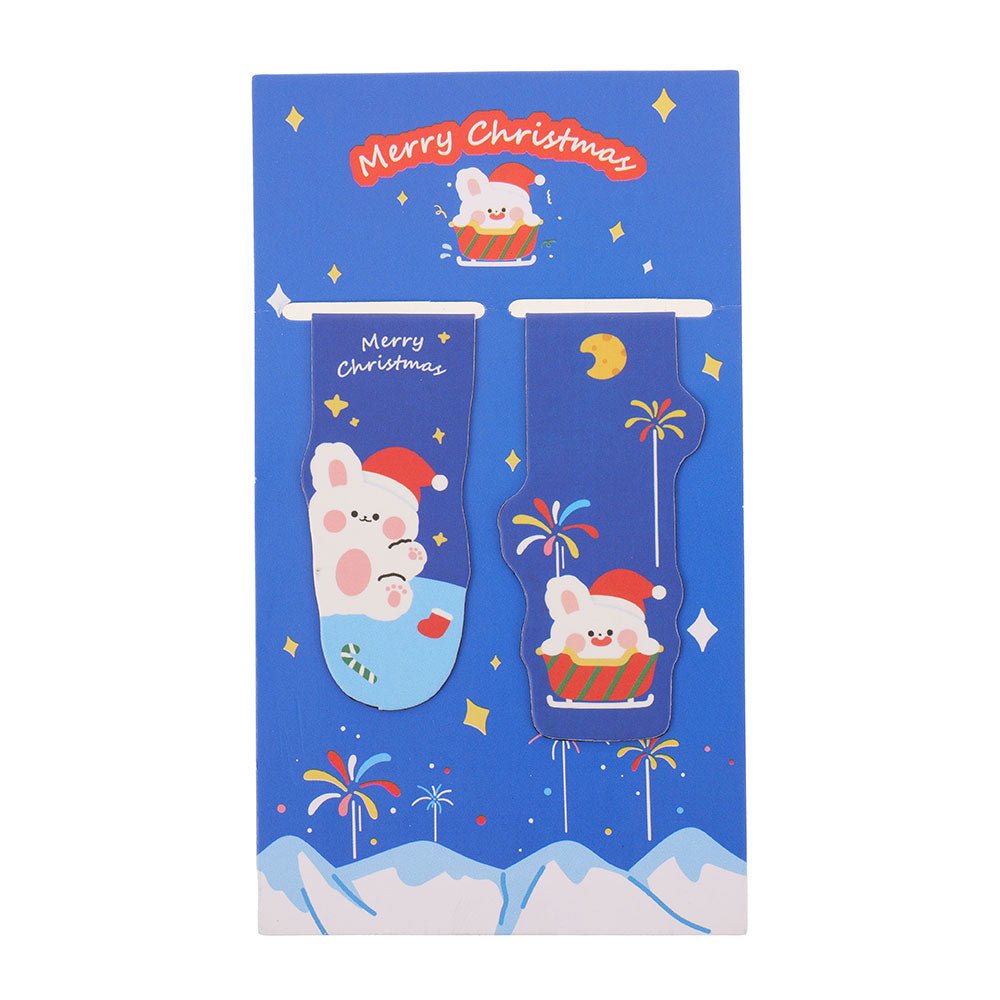 Semn de carte magnetic CRACIUN - set 2 buc MG660923 - Green Print