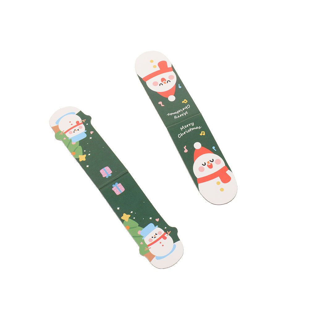 Semn de carte magnetic CRACIUN - set 2 buc MG660918 - Green Print