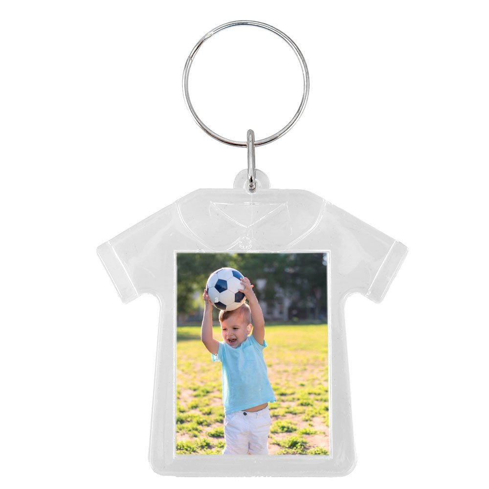Breloc plastic insertie foto Tricou - set 100 buc BRE625163 - Green Print
