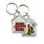 Breloc plastic insertie foto Casa - set 100 buc BRE625171 - Green Print