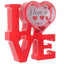 Glob foto LOVE rosu cu LED GL687655 - Green Print