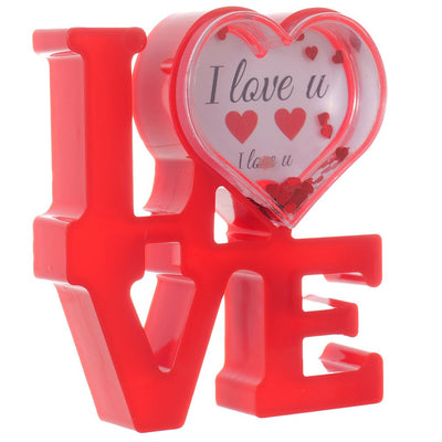 Glob foto LOVE rosu cu LED GL687655 - Green Print