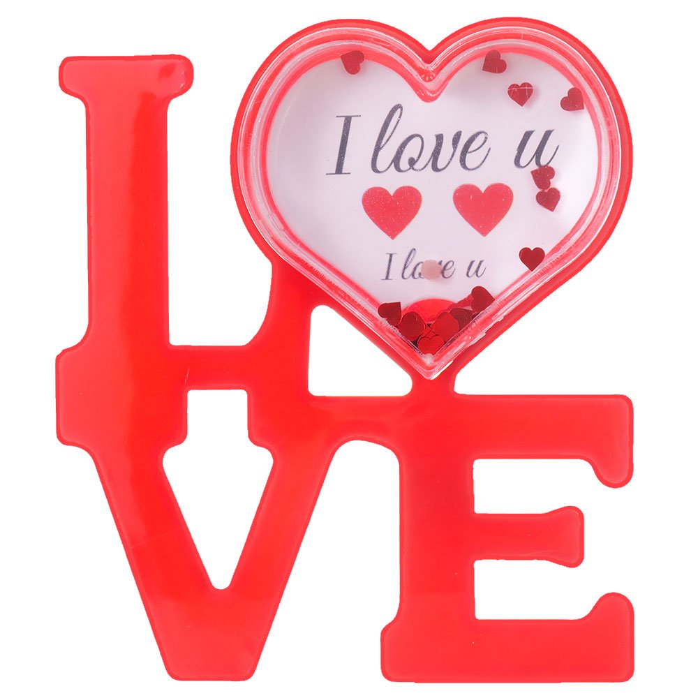 Glob foto LOVE rosu cu LED GL687655 - Green Print