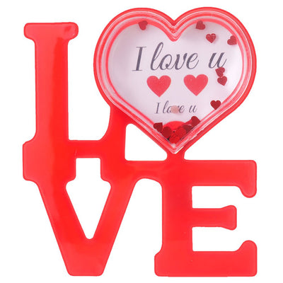 Glob foto LOVE rosu cu LED GL687655 - Green Print