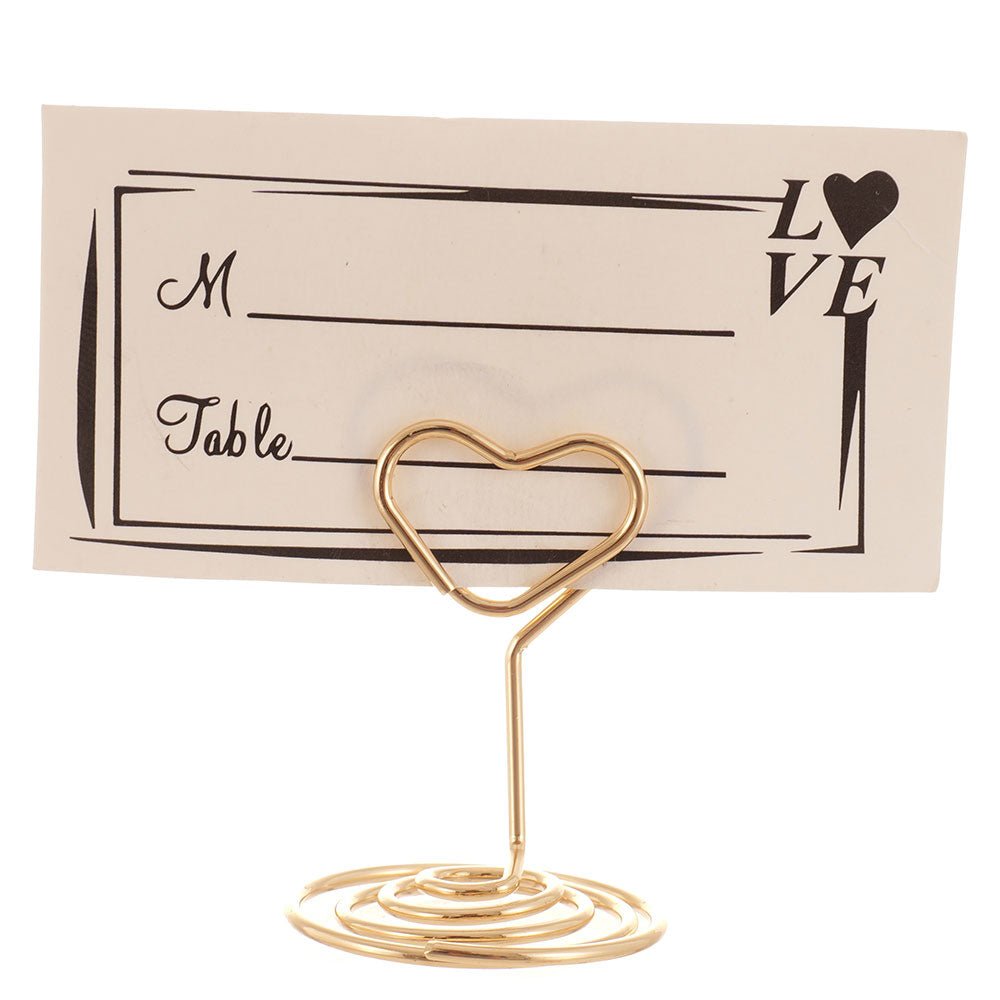 Suport metalic numere de masa Place Card - INIMA SM200105 - Green Print