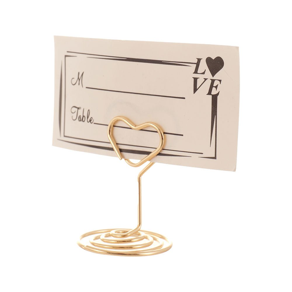 Suport metalic numere de masa Place Card - INIMA SM200105 - Green Print