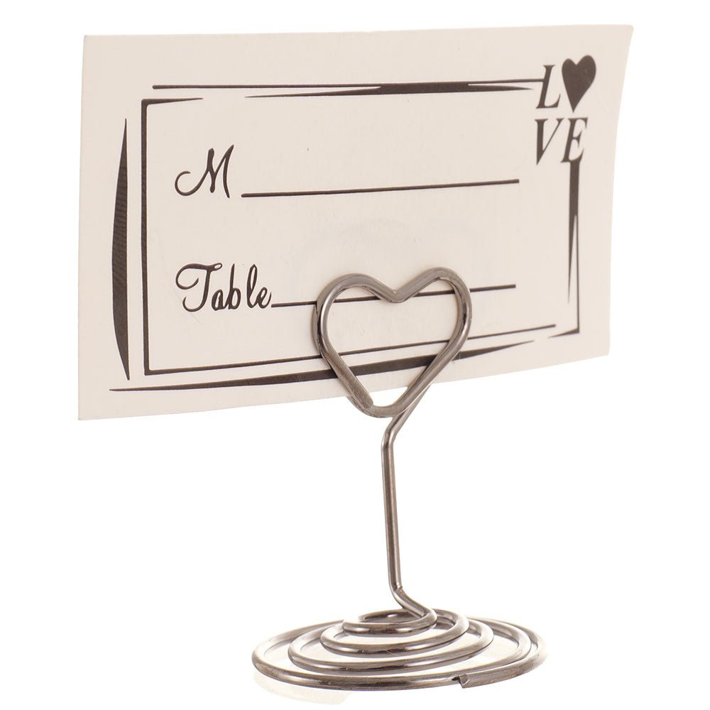 Suport metalic numere de masa Place Card - INIMA SM200102 - Green Print