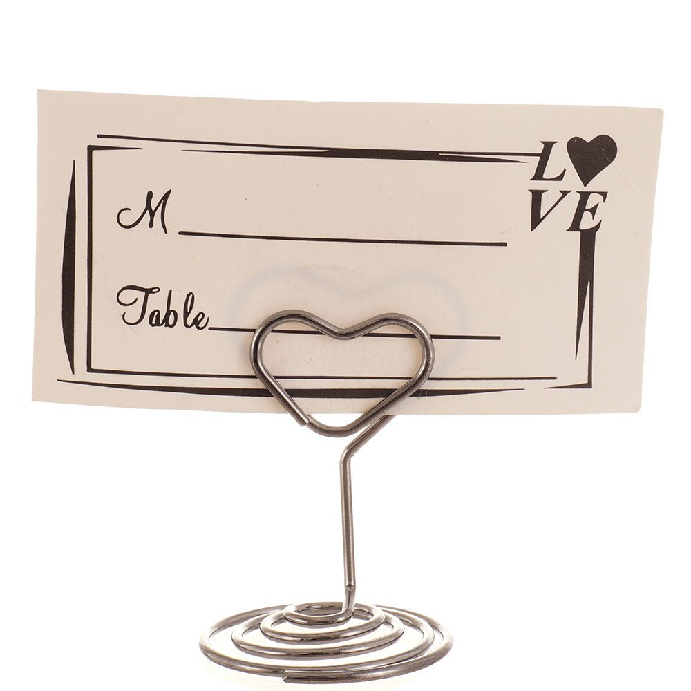 Suport metalic numere de masa Place Card - INIMA SM200102 - Green Print