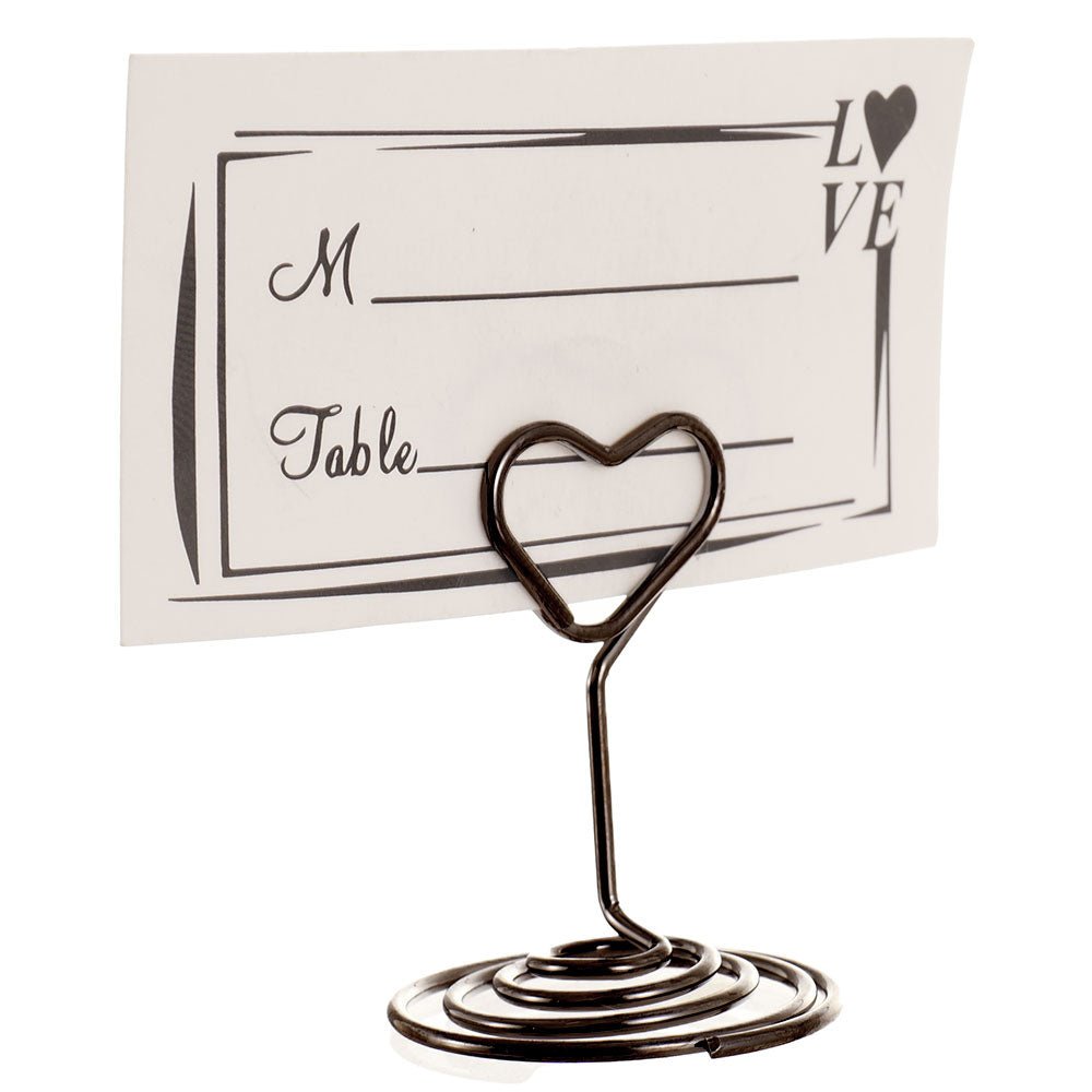 Suport metalic numere de masa Place Card - INIMA SM200104 - Green Print