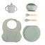 Set complet de diversificare din silicon - 6 piese BB626217 - Green Print