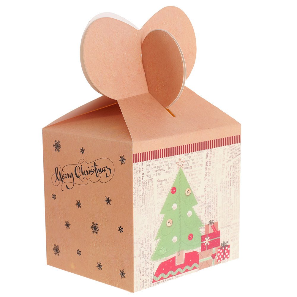 Cutie cani 3D Craciun galbena B8-20 - Green Print