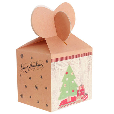 Cutie cani 3D Craciun galbena B8-20 - Green Print