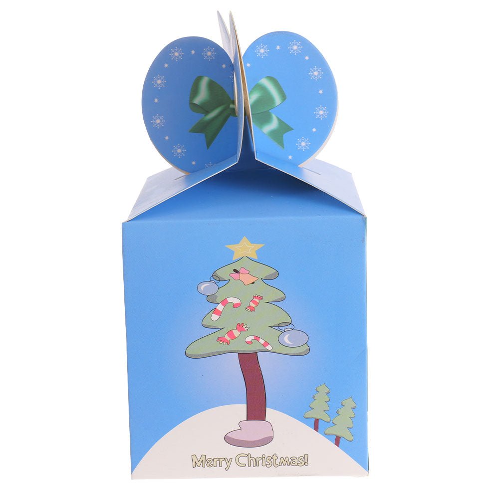 Cutie cani 3D Craciun albastra B7-15 - Green Print