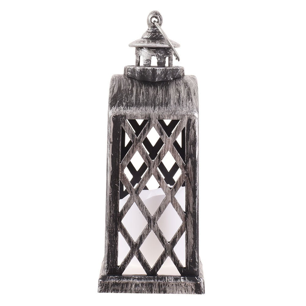 Felinar cu lumanare LED cu laturile sublimabile LD936119 - Green Print