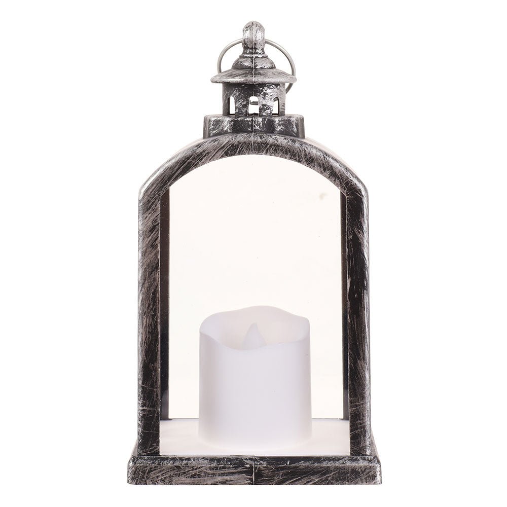 Felinar cu lumanare LED cu laturile sublimabile LD936119 - Green Print