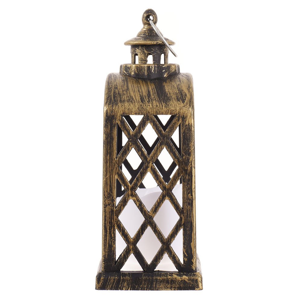 Felinar cu lumanare LED cu laturile sublimabile LD936121 - Green Print