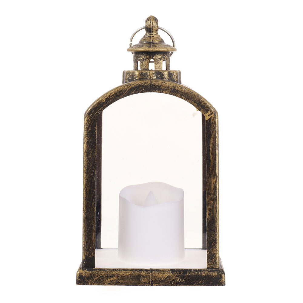 Felinar cu lumanare LED cu laturile sublimabile LD936121 - Green Print