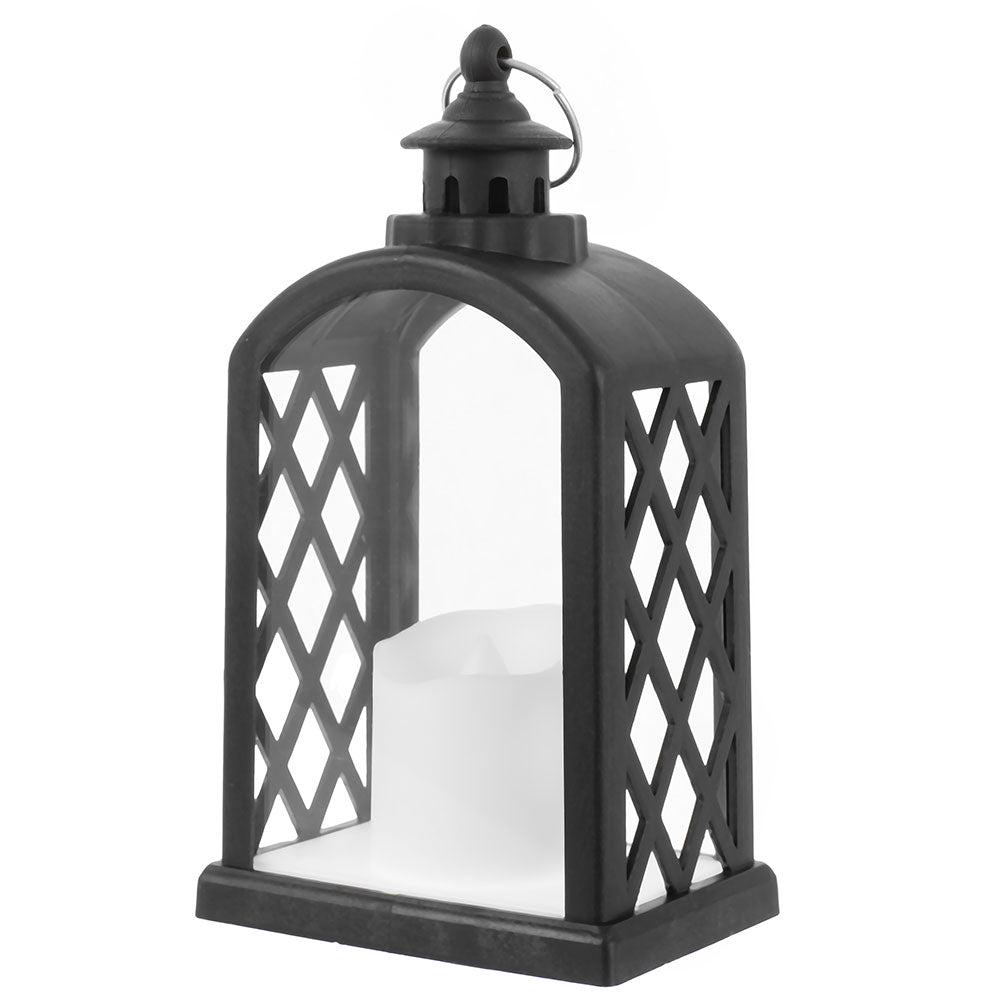 Felinar cu lumanare LED cu laturile sublimabile LD936121 - Green Print