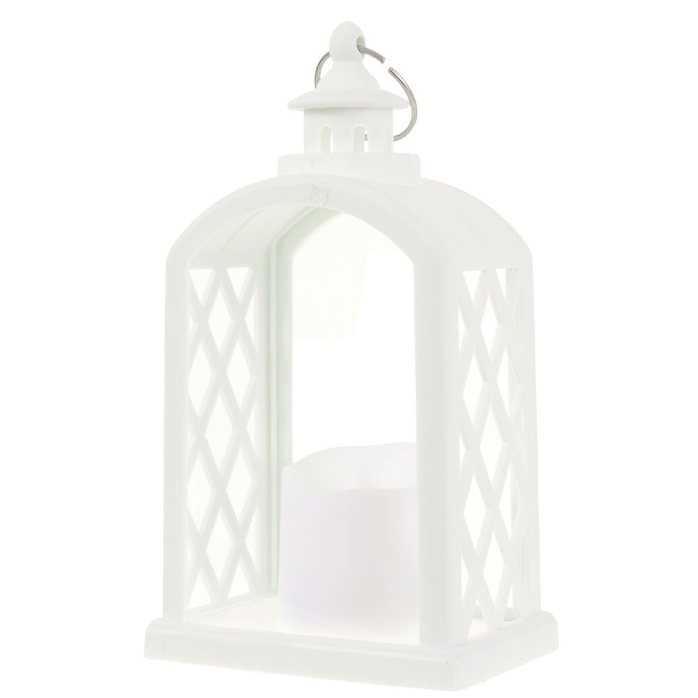 Felinar cu lumanare LED cu laturile sublimabile LD936119 - Green Print