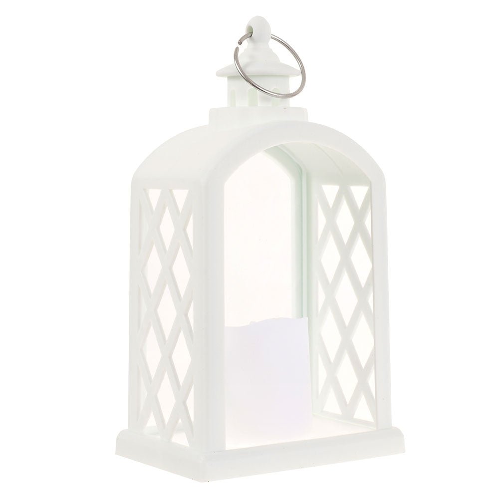 Felinar cu lumanare LED cu laturile sublimabile LD936101 - Green Print