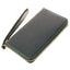 Portofel de acte din piele AIR - verde inchis TC610117 - Green Print
