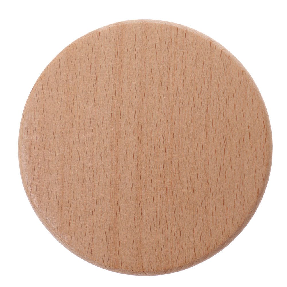 Magnet gravabil din lemn - ROTUND WD793399 - Green Print