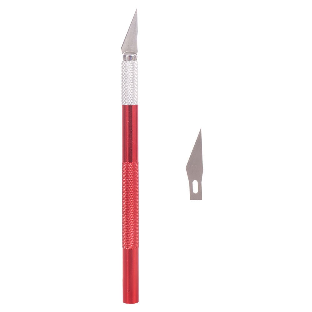 Cutter de precizie cu lame de rezerva - tip bisturiu MC154985 - Green Print