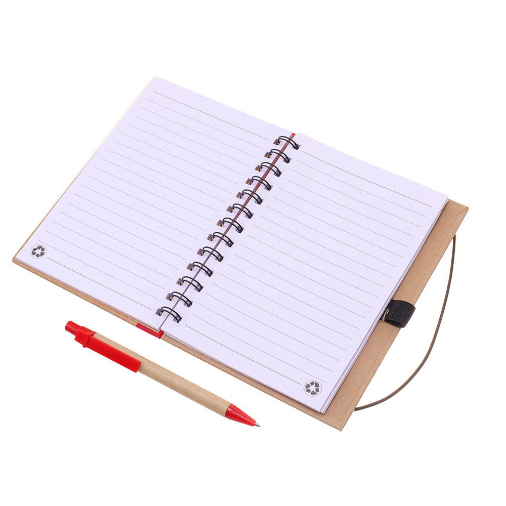 Agenda cu calculator si pix 13x18 NB646412 - Green Print